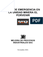 Plan de Emergencia - Nexa Porvenir Rev2.0