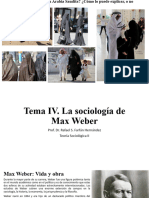 Tema IV. La Sociología de Max Weber