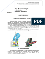SEMINARUL 1 - 1h - N Pompe Centrifugale Si Pompe Axiale.. Identificarea Elementelor Componente. Sisteme de Etansare. N Atelier Electromecanic