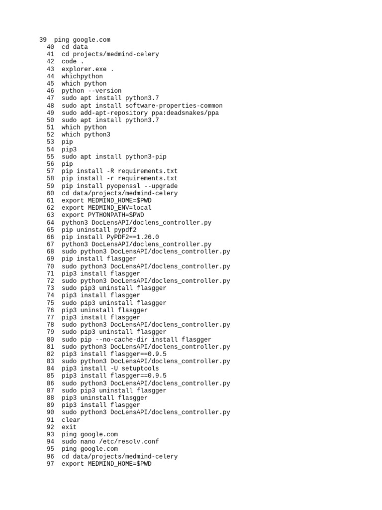 Command history pdf free software software