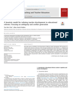 CHOI e WALKER. (Ambiguidade e Conflito) Coornenação Do Engajamento de Docentes em Reformas. 2018