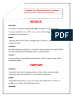 Abstract Vs Ex - Summary