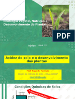AULA 66 - Acidez Do Solo e o Desenvolvimento Das Plantas - Paulo Sérgio Pavinato