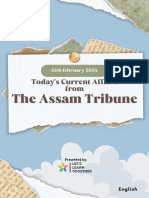 LLT 13th February 2024 Assam Tribune Analysis (English)