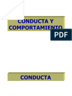 Conducta, Comportamiento y Motivación