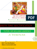 Birth Time Rectification (Webinar) - FINAL