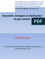 1 Gisement Transport Et Distribution Du Gaz Naturel