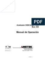 Manual de Operación - 909español