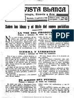 La Revista Blanca Madrid 15 9 1928