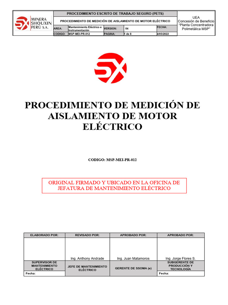 Clases De Aislamiento En Motores Eléctricos