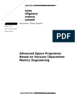 Defense - Intelligence - Reference - Document - Advanced - Space - Propulsion - Based - On - Vacuum - (Spacetime Metric) - Engineering