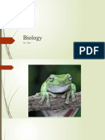 Biology Toad 1