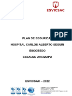 Plan de Seguridad Hospital Base Carlos Alberto Seguin Escobedo - Word