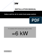 EKHBH-XE008BA3V3 - 6kW - 4PWEN56301-1 - Installation Manuals - English