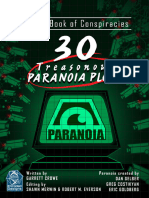 MGP Paranoia - The Big Book of Conspiracies - 30 Treasonous Paranoia Plots