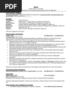 Resume Template - IT Technican Helpdesk 1