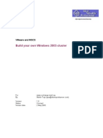 VMware For Microsoft Clustering