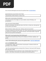 Christanity Web Assignment