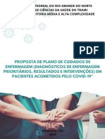 Material Educativo Proposta de Plano de Cuidados Covid19 Projeto de Monitoria de Média e Alta Complexidade UFRN