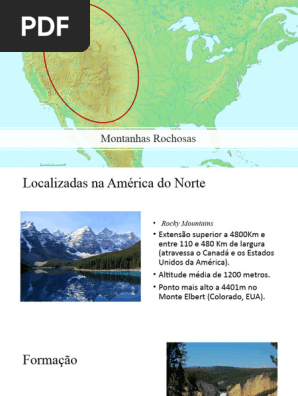 Mapa De Elevacao De Montanhas Rochosas