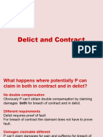 Difference Between Delict Contract