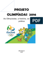 PROJETO OLIMPÍADAS As Olimpíadas, a história, os valores e a prática - PDF Download grátis