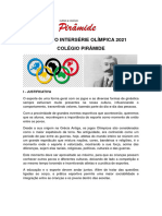 Projeto Interserie Olimpica para Os Responsaveis 2021