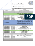 Itinerário Catequético 2024 - Tempo de Resposta