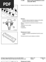 RA Dépose Et Repose, étanchéification Du Couvre-culasse (M43 M43TU)