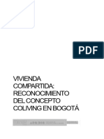 Vivienda Compartida. Reconocimiento Del Concepto Coliving en Bogotá