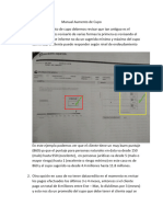 Manual Aumento de Cupo