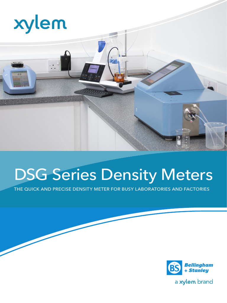 DSG Series Density Meters Overview | PDF | Metrology