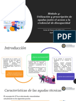 Módulo 4 Utilización y Prescripción de Ayudas Junto El Acceso A La Credencial de Discapacidad.