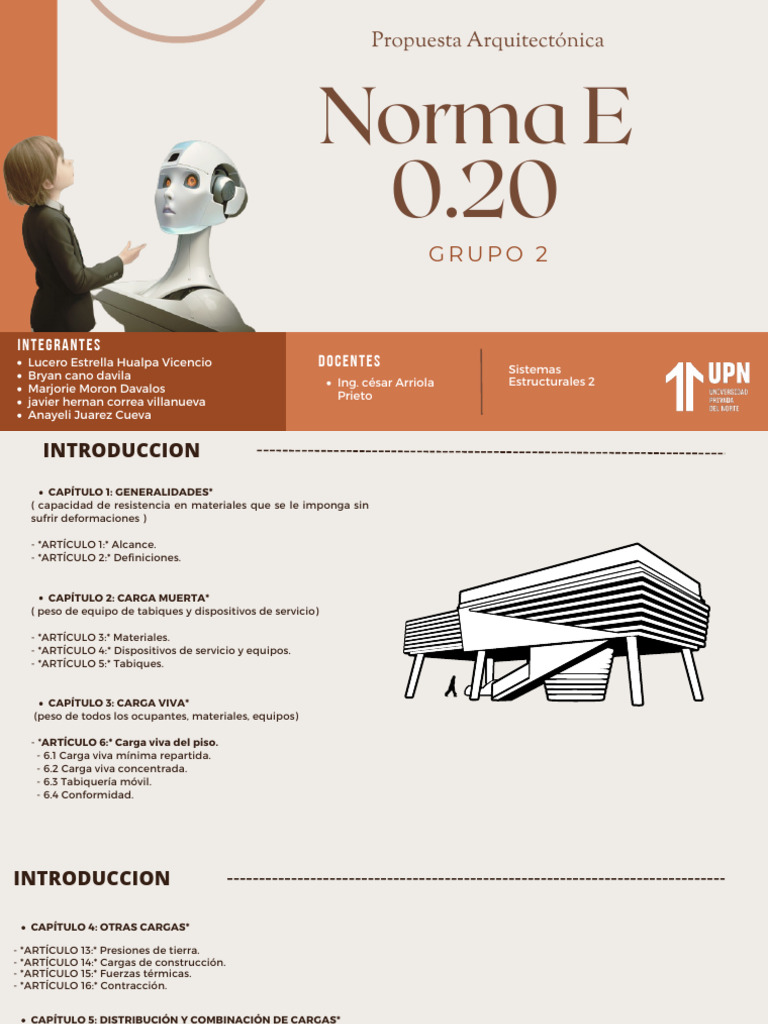 Norma E.020: Cargas en Edificaciones | PDF | Hormigón | Herida