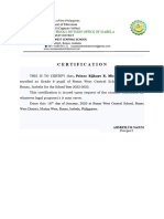 Certificate of Enrollment Autosaved
