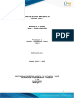 Tarea 3 - Fundamentos de Matematicas