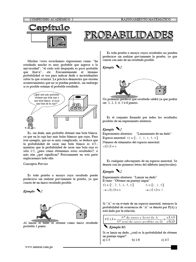 Ejercicios de Probabilidad para Secundaria | PDF | Probabilidad ...