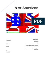 British or American