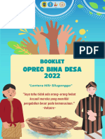 Oprec Bina Desa 2022: Booklet