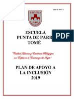 Plan de Apoyo A La Inclusión 2019