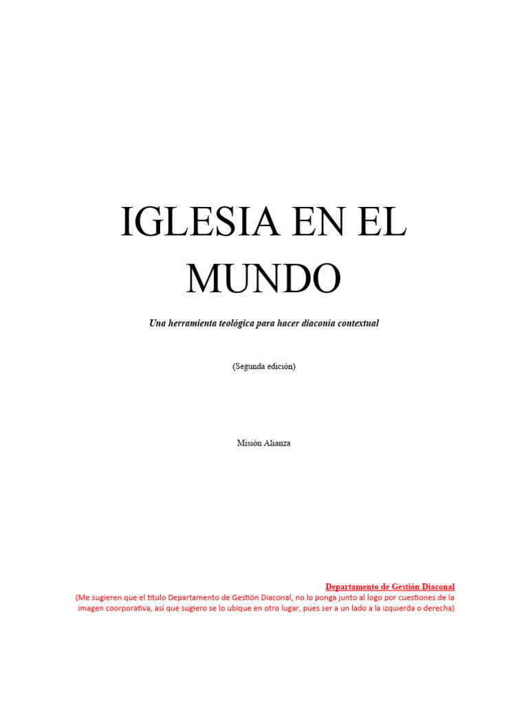 IGLESIA EN EL MUNDO (Revisión Final) | PDF | Metano | Gases de efecto ...