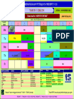 Jadual Kelas Petang V5-11