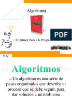 Tema - Algoritmos Inicio A La Programación