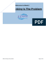 When Thinking Is The Problem - Slides