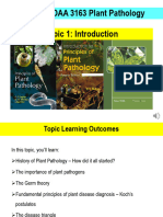 Topic 1 Introduction To Plant Pathology