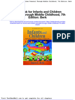 Download Full Test Bank For Infants And Children Prenatal Through Middle Childhood 7Th Edition Berk pdf docx full chapter chapter