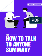 How To Talk To Anyone by Rahul Makwana (BookiesTalk)