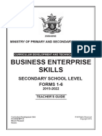 Business and Enterprise Skills Forms 1-6