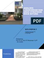 Analisis Eksternal - Internal RSUD Bitung