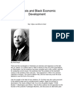 Du Bois and Black Economic Development